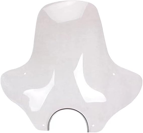 Heightened and Widened Large motorcycle Windshield for Honda Kawasaki Harley Royal Enfield 650 Davidson Suzuki Yamaha