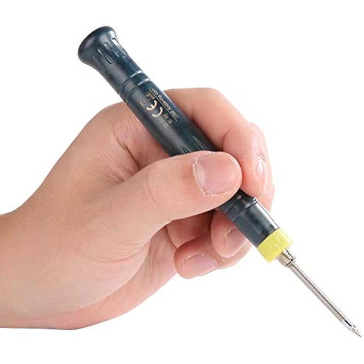 USB Powered Soldering Iron, Input 5V Power 8W DIY SMD PCB Soldering Repair Tool USB Iron Pen