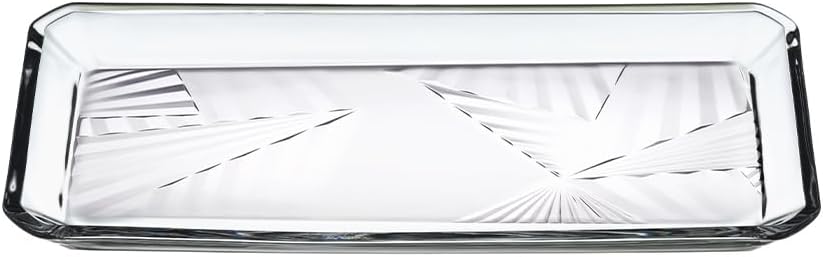 PAŞABAHÇE Madlen Rectangular Dessert Plate - 2 pieces - 22cmx12cm