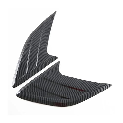Compatible for Chery Tiggo 9 2024 2025 ABS Carbon Fiber Side Window Louver Cover Car Accessories Rear Window Spoiler Splitter TrimABS Carbon Fiber