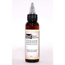 Nzuri Elixir Kra-Z Hair Growth Herbal Hair Vitamin Infused Organic Oil - 2 Oz Helps Revitalize and Repair damaged hair follicles.Gets a Fuller, Healthier, Stronger and Longer Hair