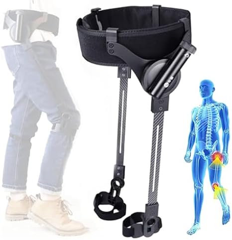 Mobility Aids Exoskeleton Legs for Rehab Training - Adjustable Strength Assist for Elderly, Ideal for Hiking and Climbing Stairs
