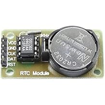 robotistan RTC Module - DS1302 Real Time Clock Circuit Module