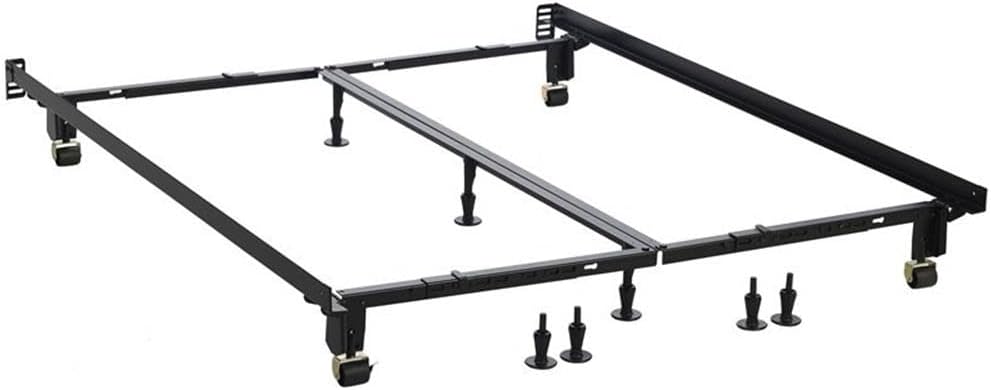 Mega Multi-Fit Bed Frame TwinFullQueenKingCal. King Heavy Duty in Coffee