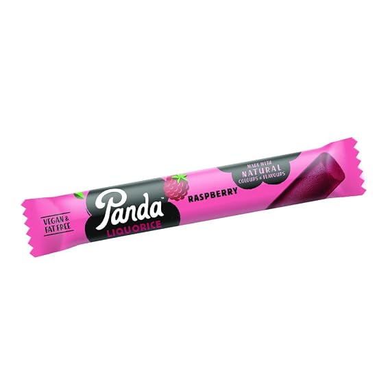 PANDA Raspberry Licorice Bar, 1.13 OZ