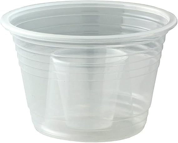 zappy 500 Clear Disposable Bomber Cups Plastic Bomber Shot Glasses clear Shot Cups Jager Bomb Shot Glasses