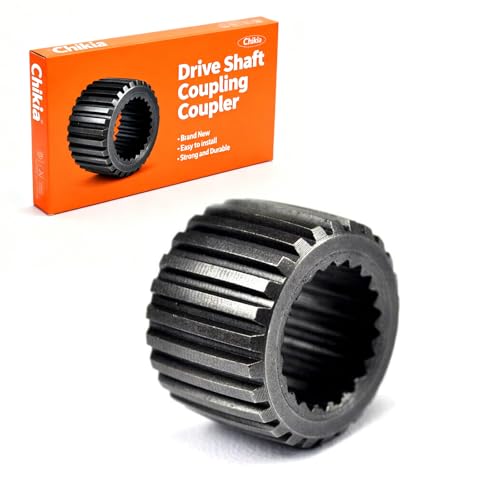 Chikia Hisun Rear Differential Drive Shaft Coupling Coupler Replacement for Hisun UTV ATV 500,700 550 750 Sector Vector,Axis,Coleman,Cub Cadet,Bennche,Massimo,Yamaha Rhino 660 450 700