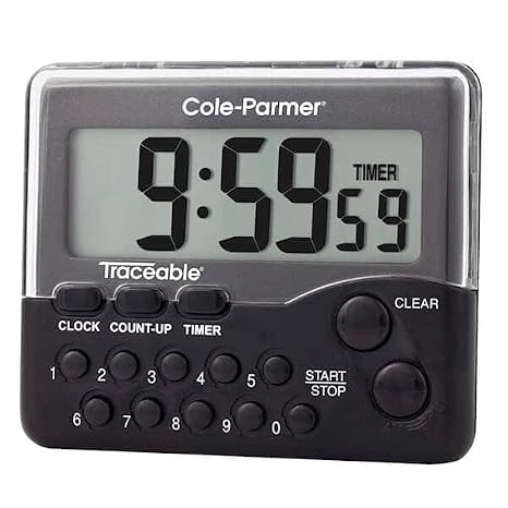 Traceable Jumbo Display Push-Button Digital Clock/Timer