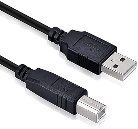 Beatch USB 2.0 PC Data Cable Lead Cord for Visioneer OneTouch PaperPort USB Flatbed Scanner 9120 10-00306 85-0227-000 8700 USB FUC21G 85-0087-000 8920 3300 8600 9320 USB 7100 10-00201 1000201 FB308C