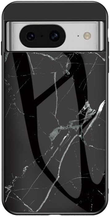 Compatible with Samsung Galaxy A80 A805F / A90 A805F Case,3 in 1 (PC Glass Back Panel+TPU Silicone) Anti-Drop Phone Case Cover Black