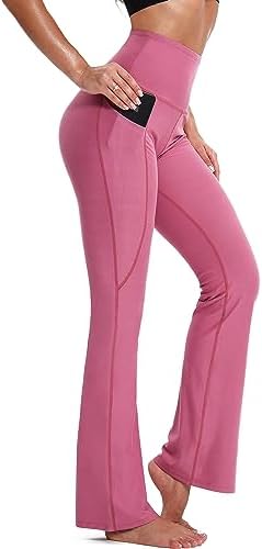 CADMUS High Waisted Yoga Pants Buttery Soft Bootcut Legging