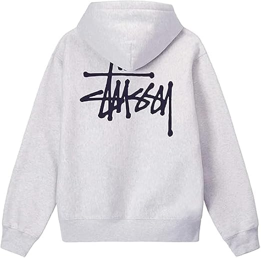 Stusse Basic Hoodie Sweatshirt Basic Hoodie Parallel Import M, Gray