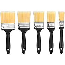 SteadMax Paint Brush Set (5 Pieces), Set of 5 Multi-Sized Brushes, Professional Quality Painting Tool Kit, One Set of 1, 1.5, 2, 2.5, and 3 Inch Brushes (Pack of 5)