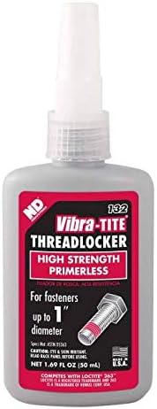 Vibra-Tite - 132 High Strength Primerless Threadlocker, 50mL