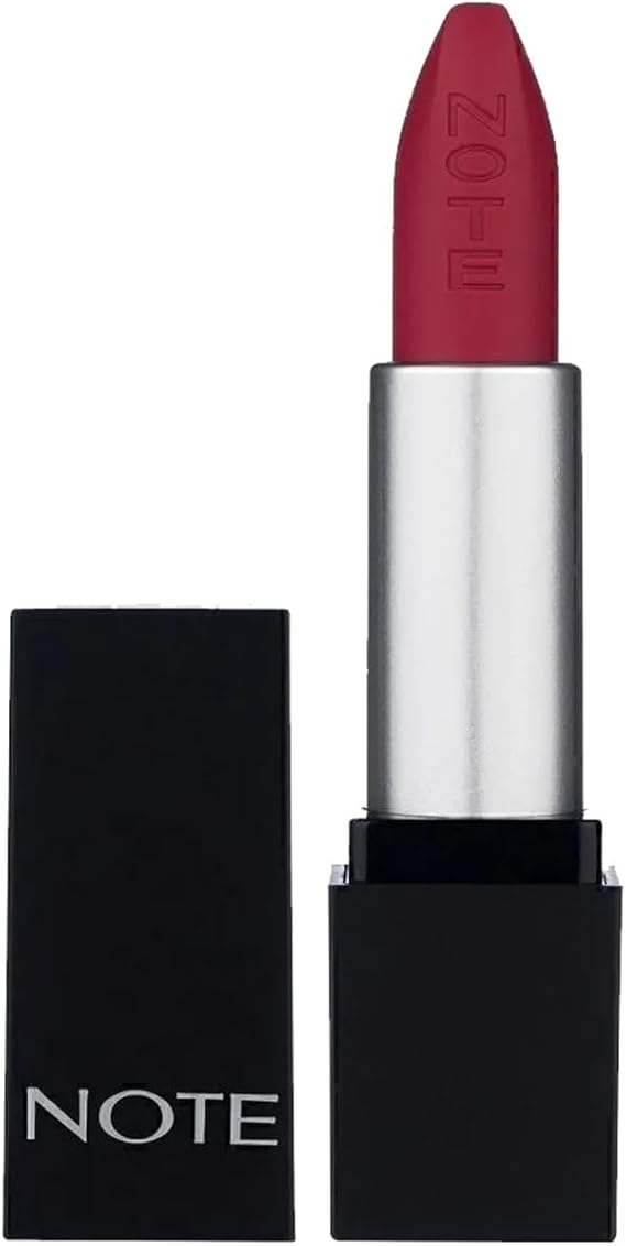 Note Cosmetics Mattever Lipstick 13 Strawberry Envie Yarı Mat Saten Bitişli Ruj, Pembe