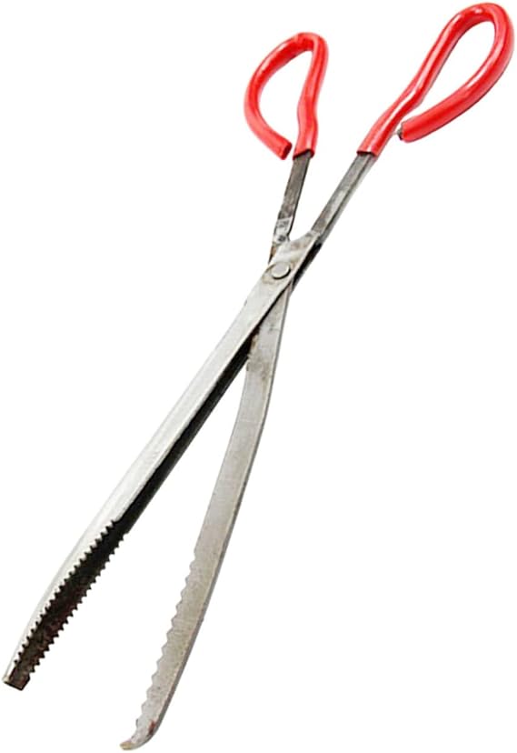 ULTECHNOVO Reusable Metal Seafood Clip Non Slip Outdoor Fish Tongs for Catching Crabs Eels Loach and Shrimp Lightweight Multi Functional Tool for Fishing and Cleaning Tasks