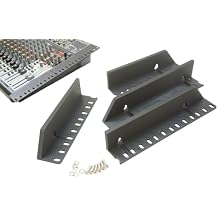 19" Rack Mount Ears for Behringer XENYX X2222USB Mixer (X2222 USB) Server 1U Mounting Tabs