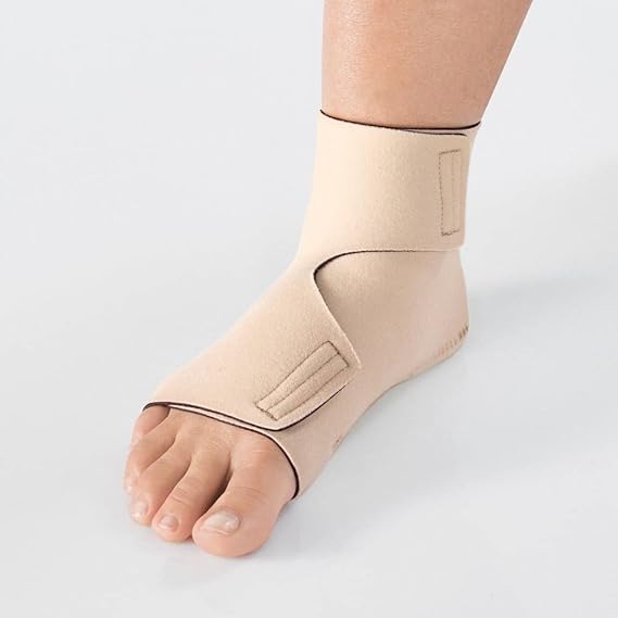 ReadyWrap Black Foot Left Small Compression Wrap