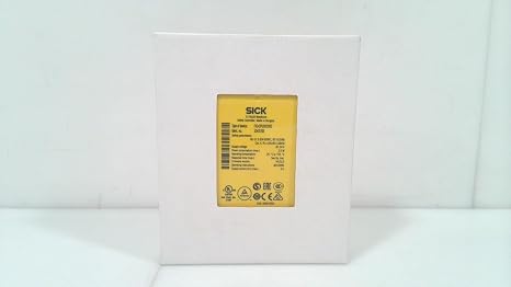 SICK FX3-CPU000000 (1043783), 2.5 W, 24 VDC,25 to +55 Degrees C, Flexi Soft, IP20, Plug-in Spring TERMINALS, RS232 Connector, Safety I/O Module