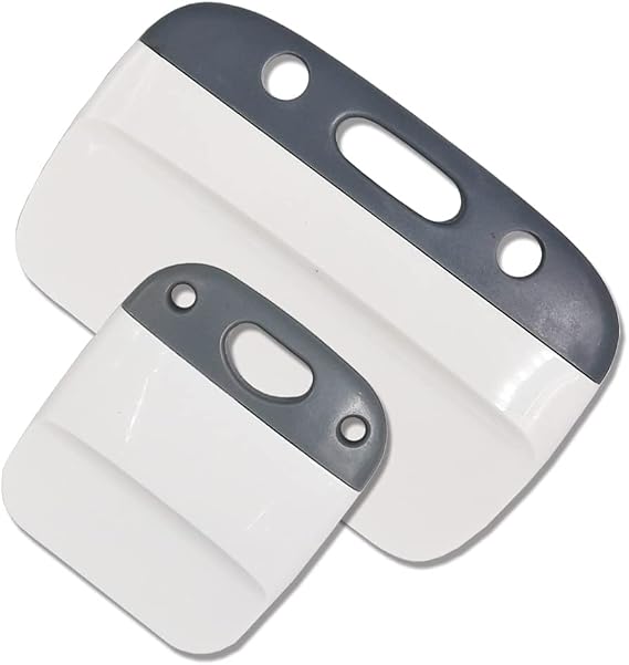 2PCS Scrapers,XL Scraper,Craft Weeding Tools-Vinyl Weeder Basic Tool,Grey