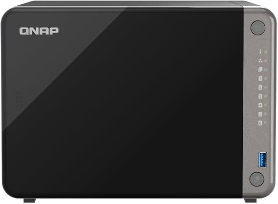 QNAP TS-AI642-8G-US 6 Bay AI NAS with a Power-efficient ARM Processor and NPU for AI-Powered Video and Image Recognition Applications (Diskless)