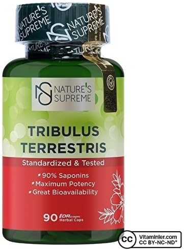 Nature's Supreme Tribulus Terrestris 90 Capsules