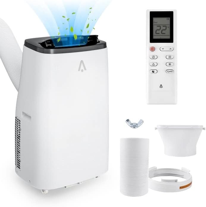 14000BTU Air Conditioner 3 Fan Speeds,Timer Function, Remote Control, Portable Air Conditioners for Room up to 700 Sq, for Home & Office.