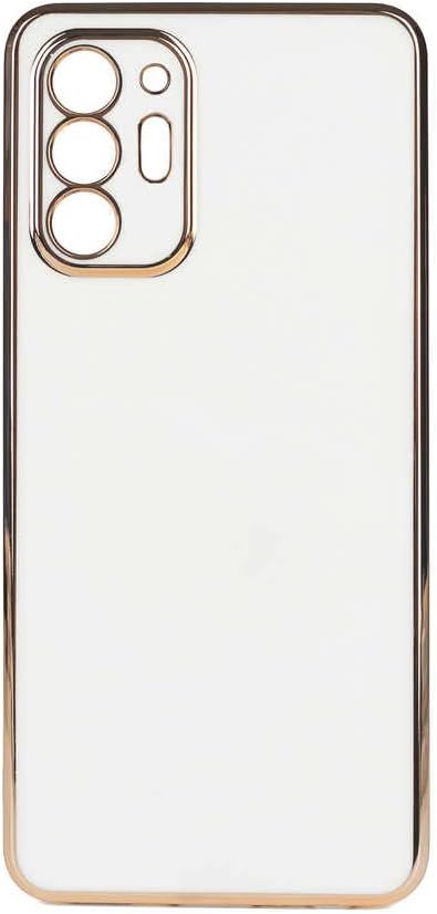 Zore Galaxy ile uyumlu Note 20 Ultra Kılıf Zore Bark Kapak Beyaz