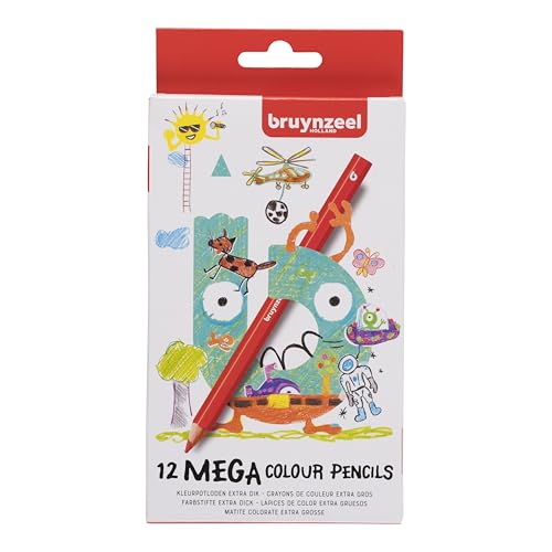 Bruynzeel Mega Colour Pencils