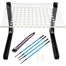 Lily Brown LED BDM Frame with Probes Full Sets BDM Table for Kess KTAG FGTECH Programmer Chip Tunings Tester Programming Chip Tunings Tool