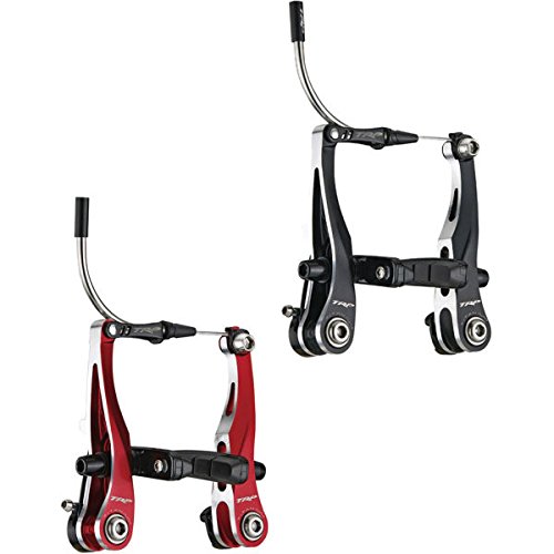 TRP CX9 Mini Front and Rear V-Brake Set, Red