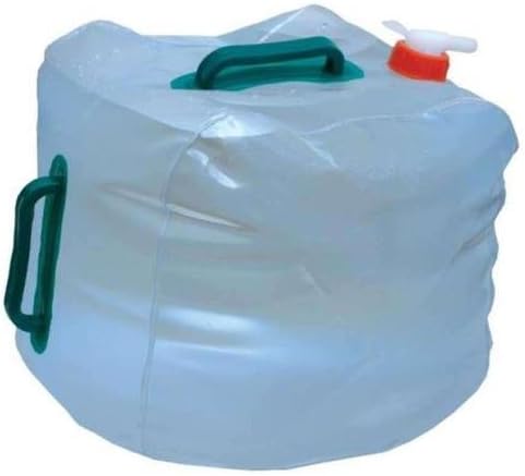 Andoutdoor C889 Foldable Water Canister, 20 L, Faucet Cover, White