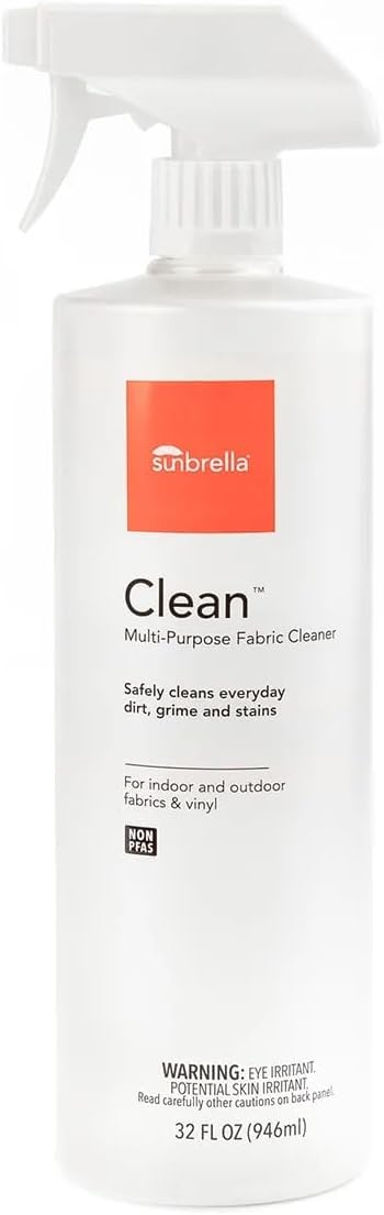 Sunbrella Clean Multi-Purpose Fabric Cleaner for Patio Cushions | 32 Fl Oz