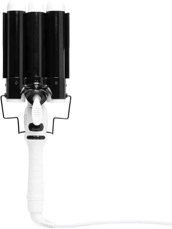 BONDIBOOST Wave Wand Hair Curling Iron Wand [32 mm], 1.25 Inch Ceramic Tourmaline Triple Extra Large Barrels + Long Lasting, Natural Looking Waves + Instant Heat Up for Fast Styling