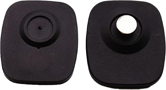 Rectangular Mini Clothing Security Tag (8.2MHz, Black) - Pack of 1000