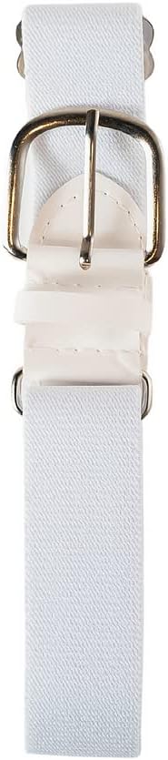 Rawlings Adjustable Baseball Softball Pant Belt, White
