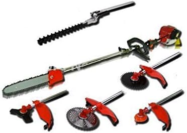 Multi Brush Cutter 6 in 1 Pole Saw 52cc Hedge Trimmer Weed Wacker Eater Edger