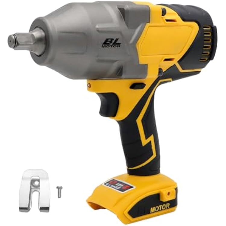 20V Brushless Impact Wrench, 1100 ft-lbs High Torque, 12 inch 4-Speed Cordless Impact Gun, Easily Removes Bolts on Cars, Trucks, and Tractors, Bare Tool Only