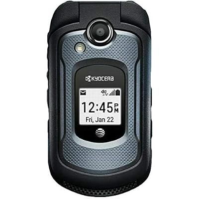 Kyocera AT&T Flip Phone GSM 4G LTE Dura XE E4710 Rugged Att Waterproof, Dustproof, Tough, Strong , Shock-Resistant (Renewed)