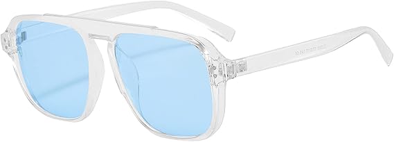 Mens Sunglasses Polarised - Classic Round Frame Polarized Sunglasses for Men and Women Fashion Tinted