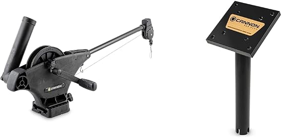 Cannon 1901020 Easi-Troll Manual Downrigger + 12" Gimbal Mount