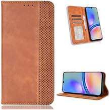 bojioderf Compatible with Cubot Pocket Case,Compatible with Cubot Pocket Flip Stand Card Slots Wallet Cover Brown