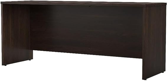 Bush Business Furniture Studio C 72-inch W Credenza Desk, Black Walnut (SCD372BW-Z)
