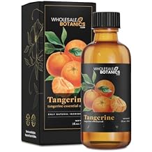 Tangerine Essential Oil by Wholesale Botanics | Premium Grade 100% Undiluted Essential Oil | for Aromatherapy, Soaps, Lotions, Candles | Vegan & Cruelty Free (2 Fl Oz)