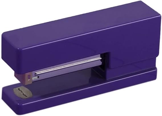 Stapler,office stationary,office supplies Stapler,Less Effort Stapler,Mini Stapler, 25 Sheet Capacity Portable Stapler Manual Stapler For Home Office Desktop Supplies （Black Red) (Color : Roze)
