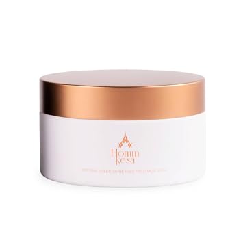 Natural Color Shine Hair Treatment Mask, Deep Restoration Formula