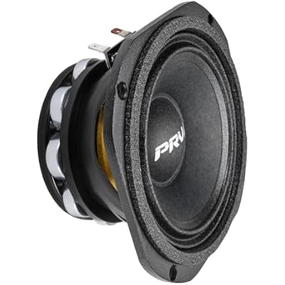 PRV AUDIO 5MR450-NDY 5 Inch Midrange Loudspeaker, 8 Ohm, 450 Watts, Pro Audio Mid-Range Woofer Single