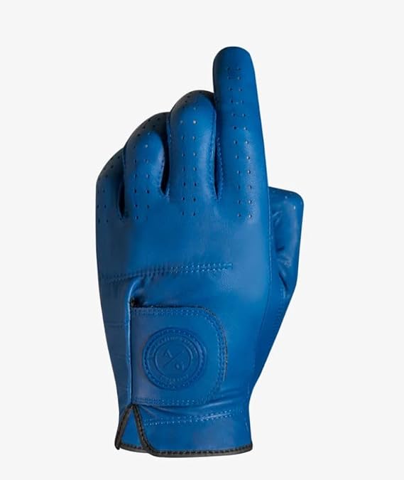 ASHER Men's Premium Cobalt Golf Glove - XXL (goes on Left Hand)