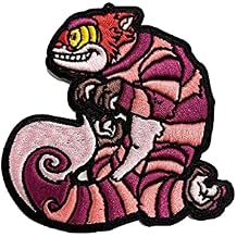 Chameleon Legion Wonderland Embroidery Cheshire Cat Patch
