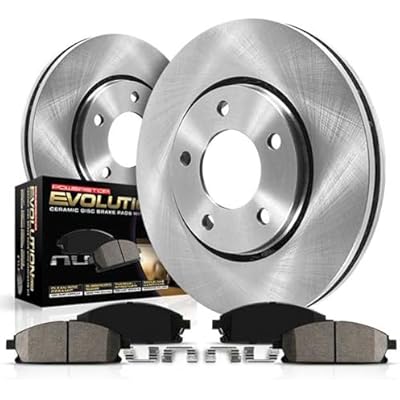 PowerStop Rear Brake Kit For Nissan Altima 2002-06 |Altima 2010-24 |Juke 2011-17 |Maxima 2004-08 |Sentra 2007-18 - Disc Rotors & Ceramic Brake Pads Replacement, KOE098